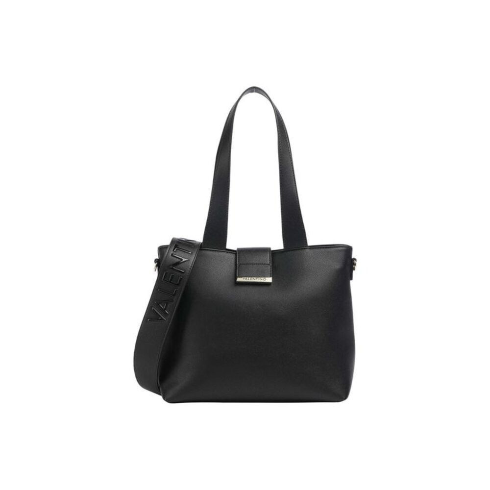 Mario Valentino Black Polyethylene Women's Handbag
